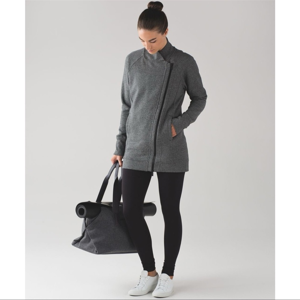 Lululemon Grey Yoga Jacket